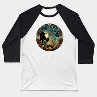 Virgo Zodiac Sign Baseball T-Shirt